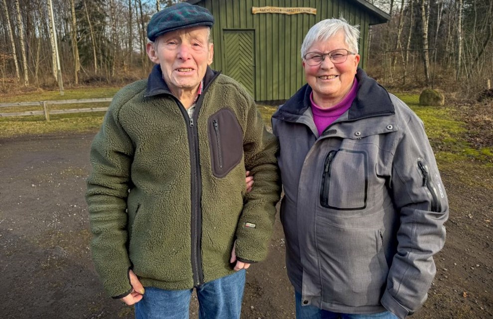 50 �r med k�rlighed og krudt: �gtepar hyldet for sj�ldent jubil�um