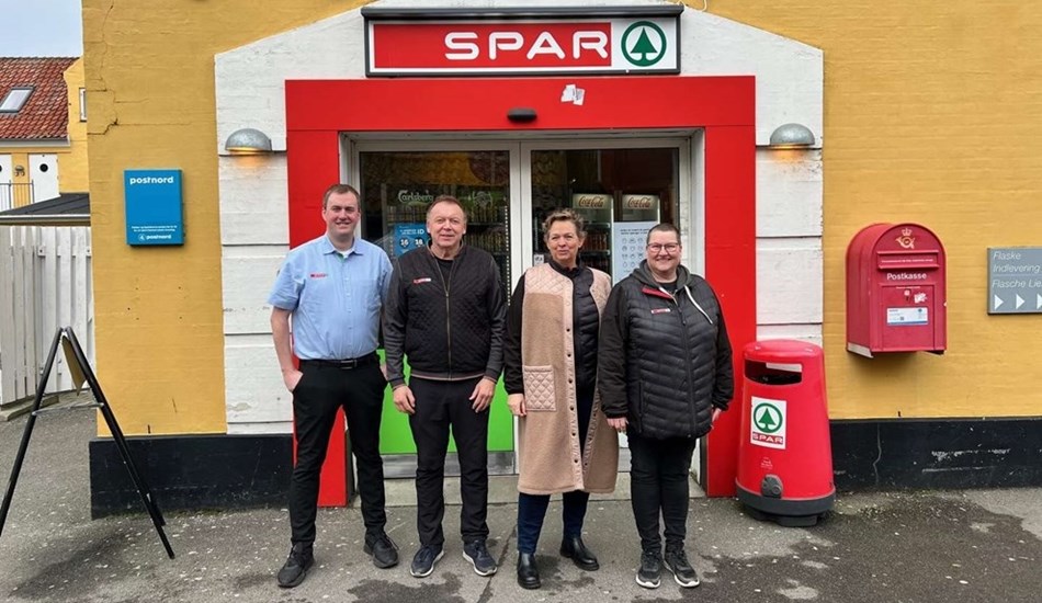 Ny k�bmand overtager Spar Gudhjem