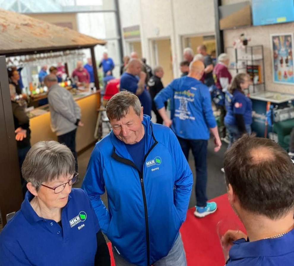 Claus og Tina var bedst p betonen