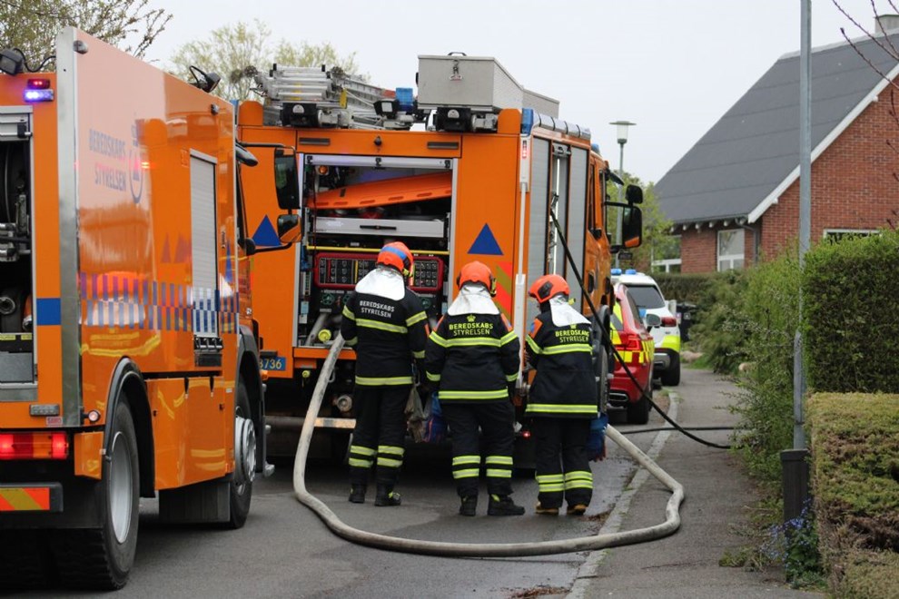 Brand i Klemensker