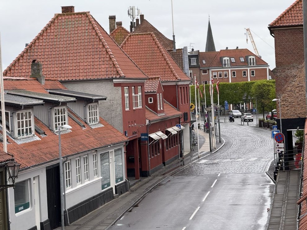 S� kom der lidt vand