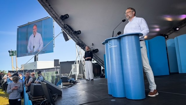 Glimt fra en forrygende f�rstedag