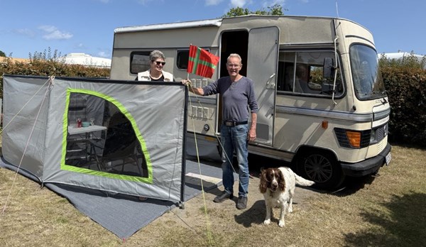 Helt s�rlige veteraner holder weekend i Hasle