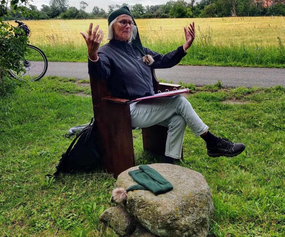 'Det er sjovt at give de gamle historier videre'