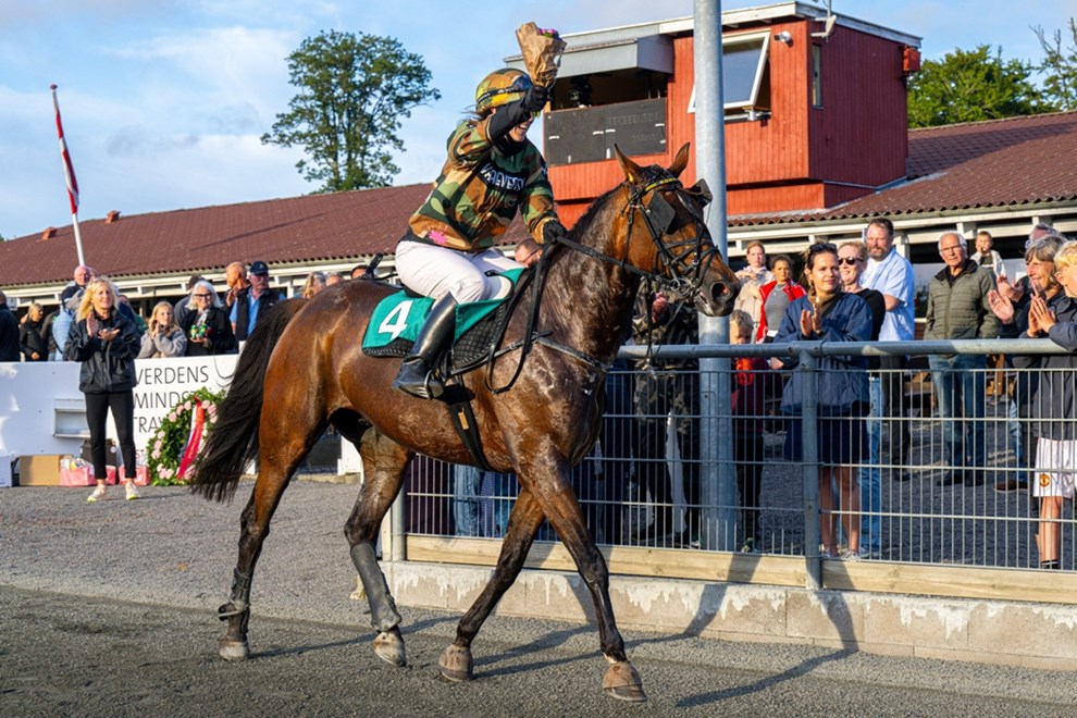Storfavoritten endte i galop Storfavoritten endte i galop