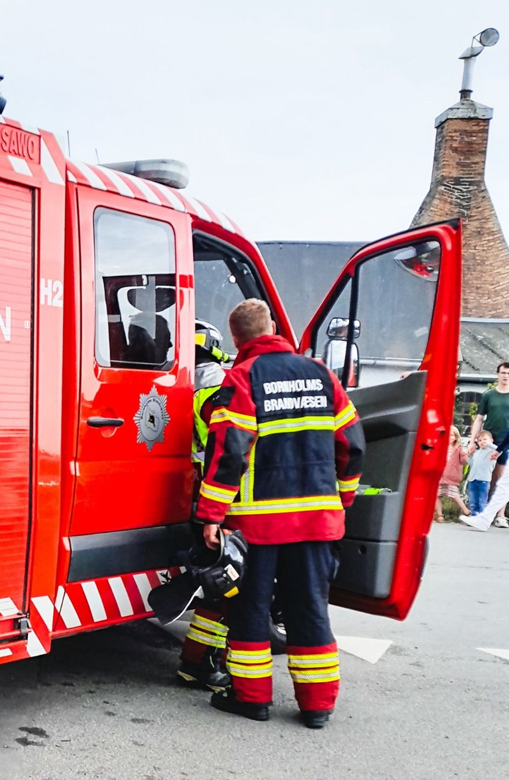 Skurbrand var hurtigt slukket Skurbrand var hurtigt slukket