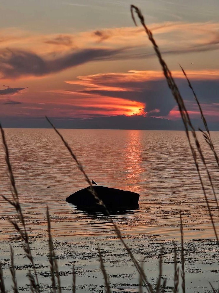 Dagens billede: Solnedgang i Helligpeder