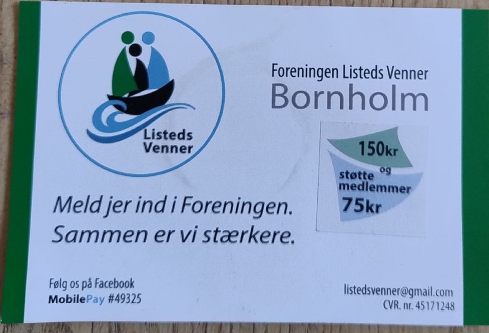 Er der virkelig brug for endnu en forening i et s� lille samfund som Listed?