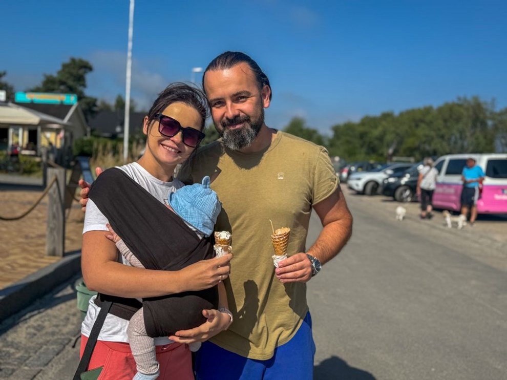 Ville have familien med til Snogeb�k: Nu er dr�mmen g�et i opfyldelse