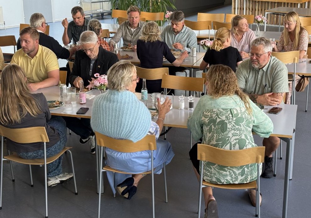 God stemning trods svære budgetforhandlinger God stemning trods svære budgetforhandlinger