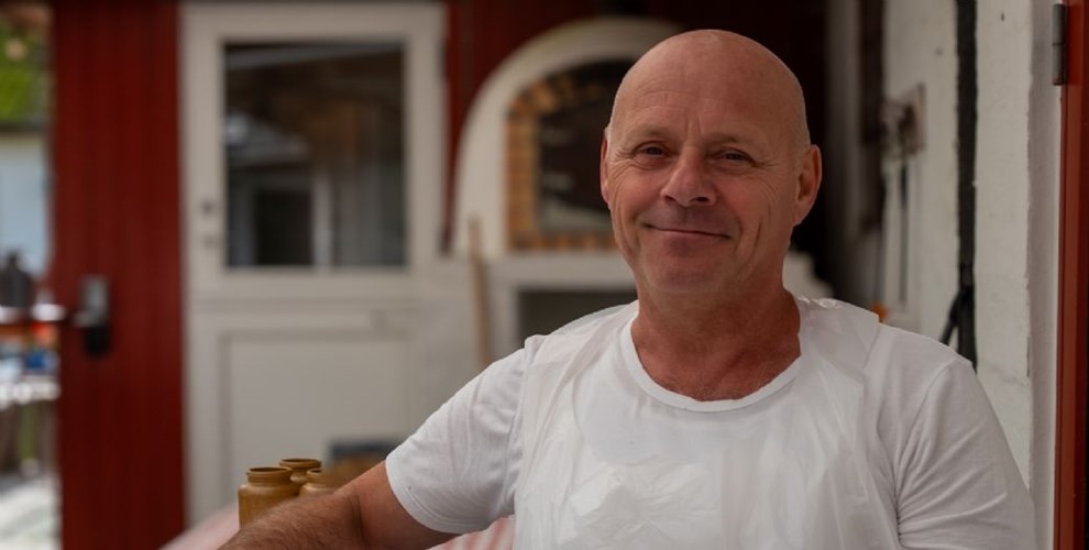 Ville lære at lave pølser - nu har Michael en stor drøm Ville lære at lave pølser - nu har Michael en stor drøm