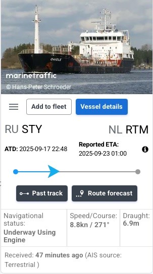 I 24 timer lå tankskib fra Rusland nord for Bornholm I 24 timer lå tankskib fra Rusland nord for Bornholm