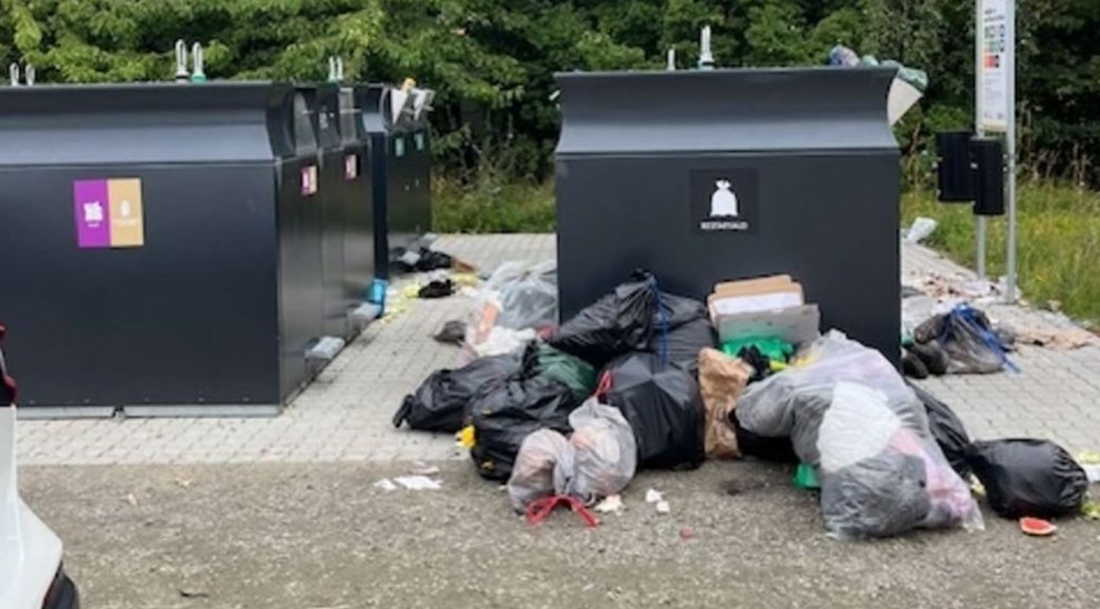 Ekstra plads til restaffald i sommerlandet Ekstra plads til restaffald i sommerlandet