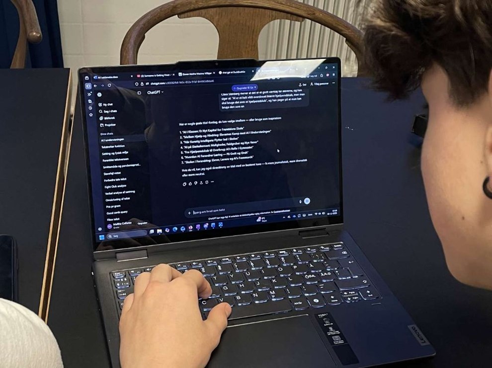 Tro ikke p� alt � men tro p� noget