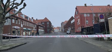 Afspærring på Snellemark ophævet: Ledte efter genstande