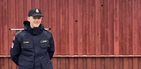 Simon er ny korpsmester i Allinge