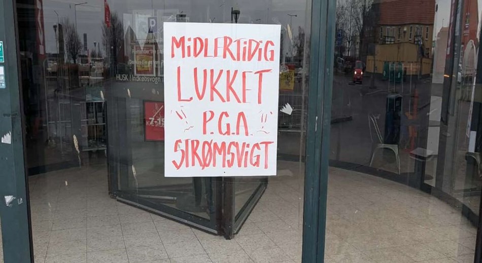 Kvickly m�tte lukke kunder ude: S�dan gik det til