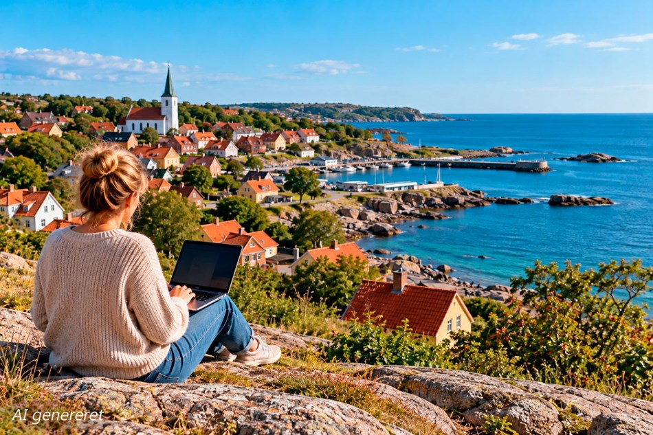 Fire ud af fem bornholmere kan f� fiber � men prisen svinger med n�sten 2.000 kroner om �ret