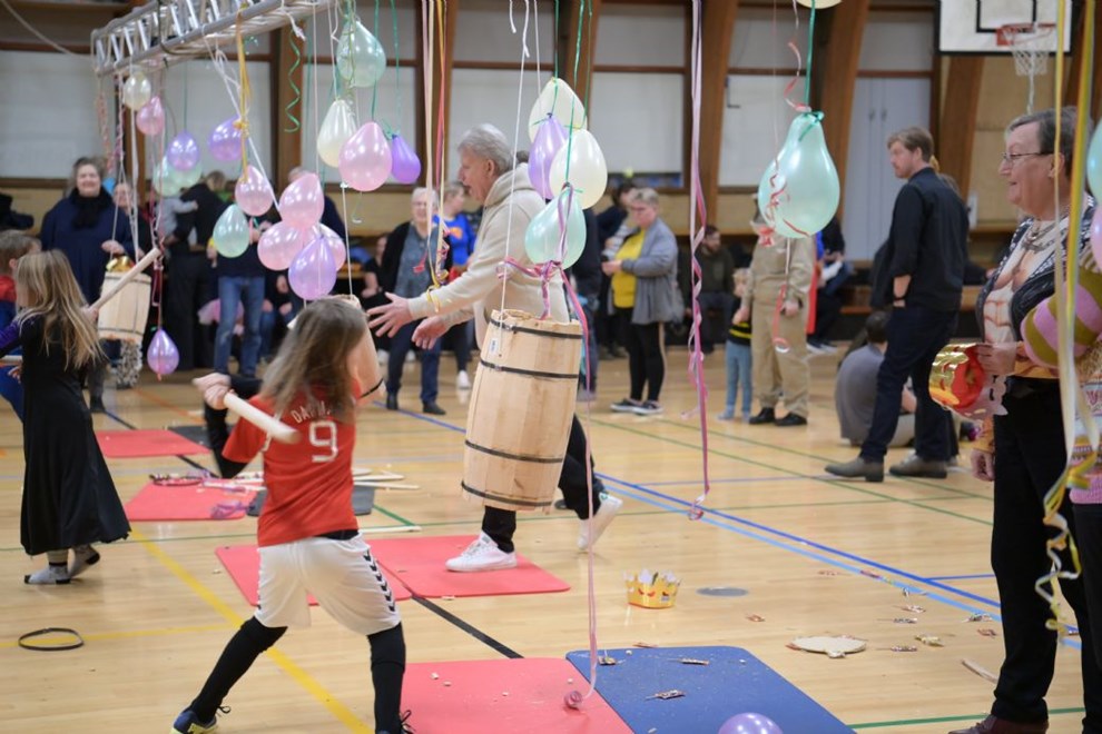 Fastelavn fejres i Nordlandshallen