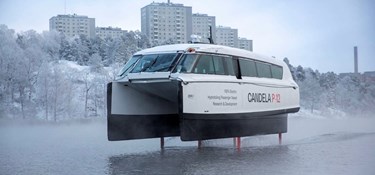 Flyvefærge hitter i Sverige - urealistisk på Bornholm