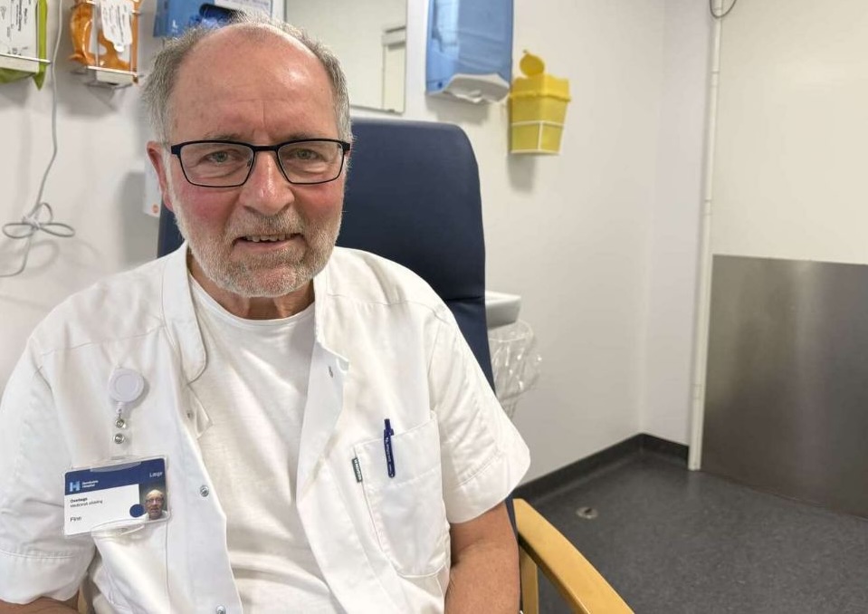 'Jeg vil helst v�re i �jenh�jde med patienterne'