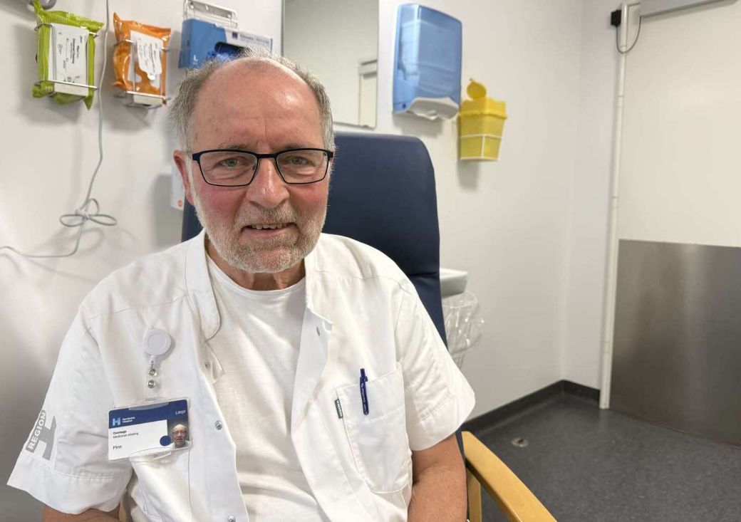 'Jeg vil helst v�re i �jenh�jde med patienterne'