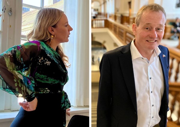 Tjekker ind p� Bornholm: Klar til valgkamp