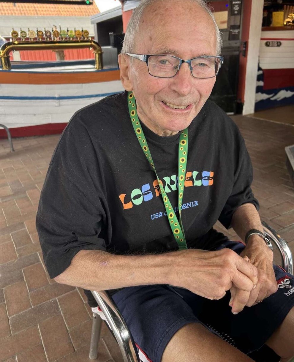 Han var barnebarn af rebslageren i Svaneke