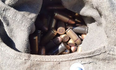 De skulle nedrive loftet � s� regnede det med patroner