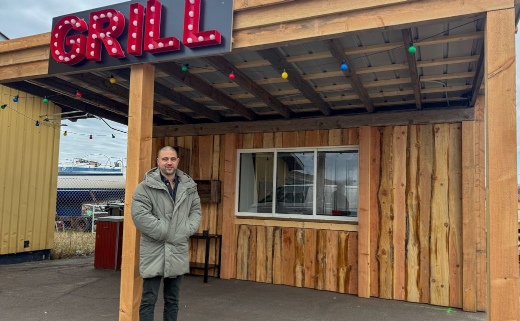 �bner ny burgerbar: Den f�rste af sin slags p� Bornholm