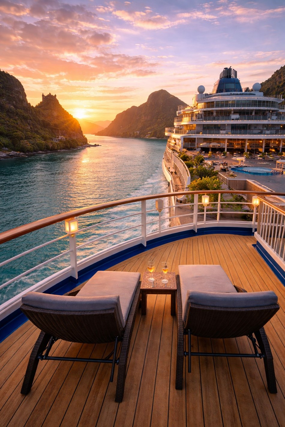 Cruises tiltr�kker rejsende med oplevelser til s�s og nye destinationer