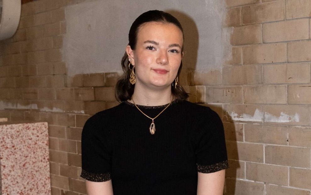 Hun stoppede Lars L�kke og gav ham en opsang