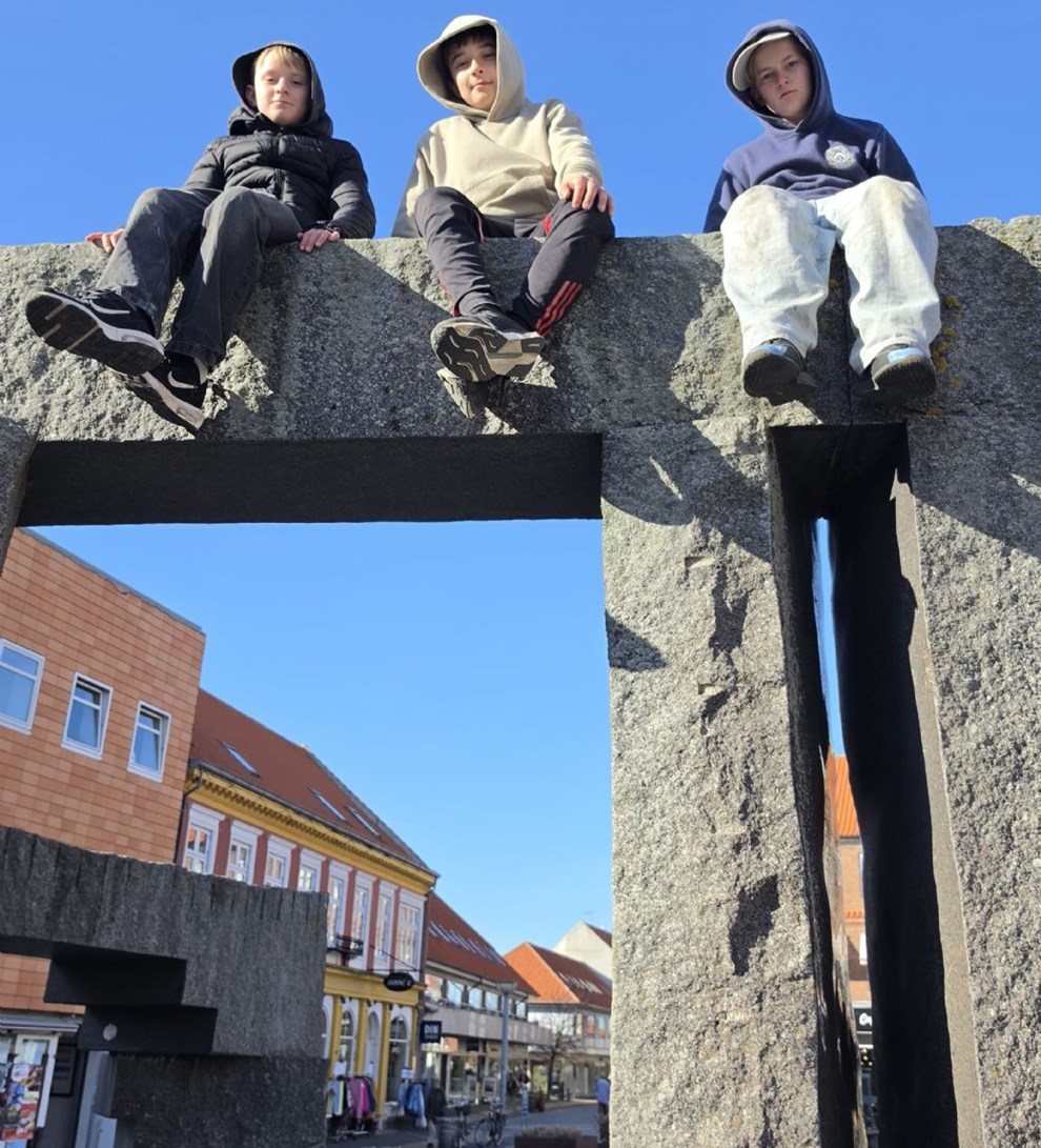 Der er godt nok langt ned