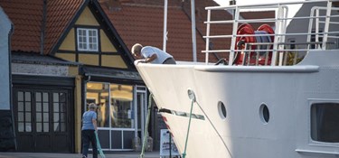 Christiansøfarten efter uheld: 'Vi har knoklet hele dagen'