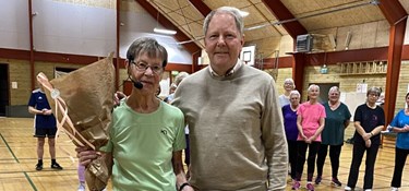 I gang med sin 50. sæson: Prisvinder overrasket midt i træning