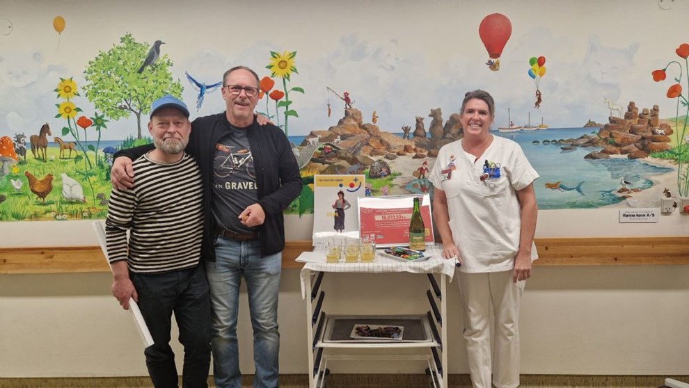 Syge b�rn f�r en s�rlig mulighed: 'Det var en k�mpe oplevelse'