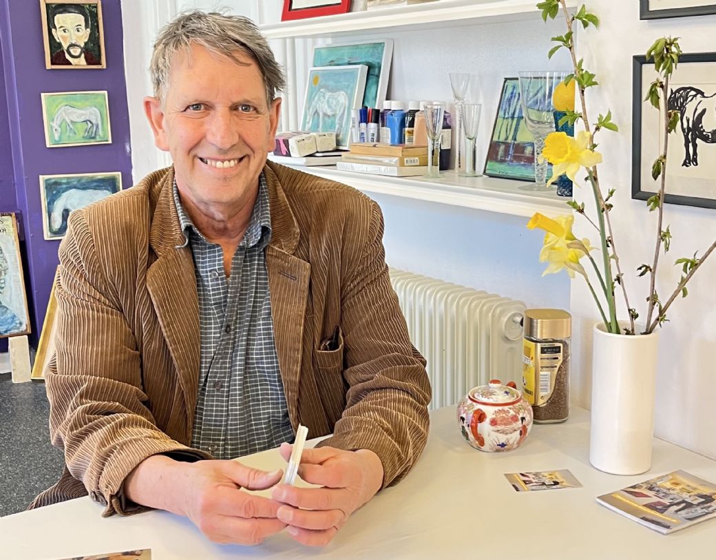 Betjent ved et tilf�lde: Kim anede ikke, han skulle i politiet