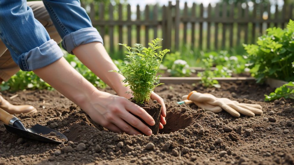 H�jbedsjord giver k�kkenhaven en god start