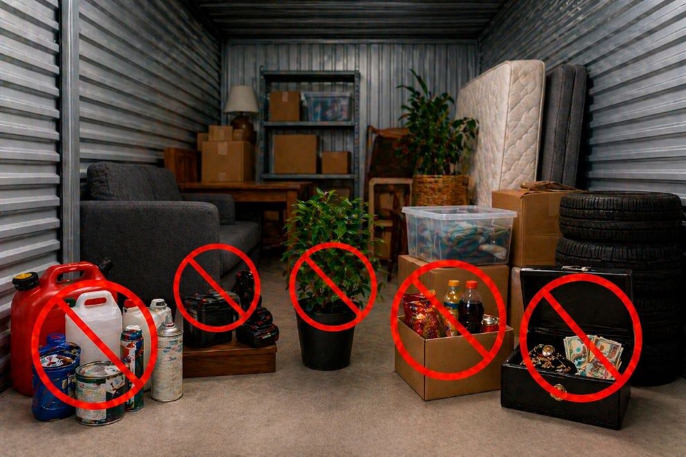 Ting der aldrig m� v�re i dit depotrum