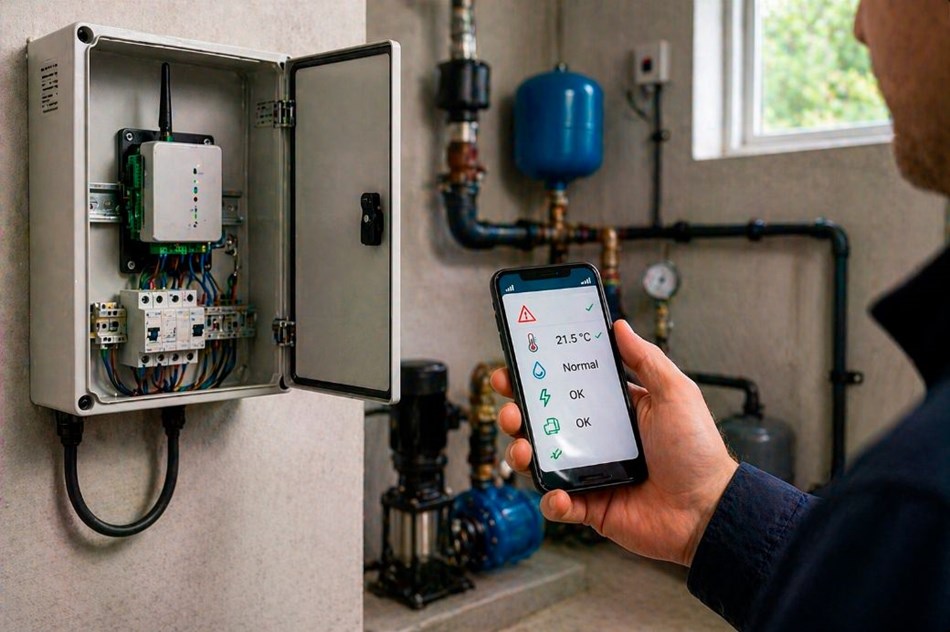 GSM styring giver bedre overblik over hus, drift og udstyr