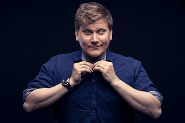 Heino Hansen rykker ind p� 1,2 kvadratmeter