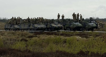 Rusland og raketter. Stilheden varede f� sekunder