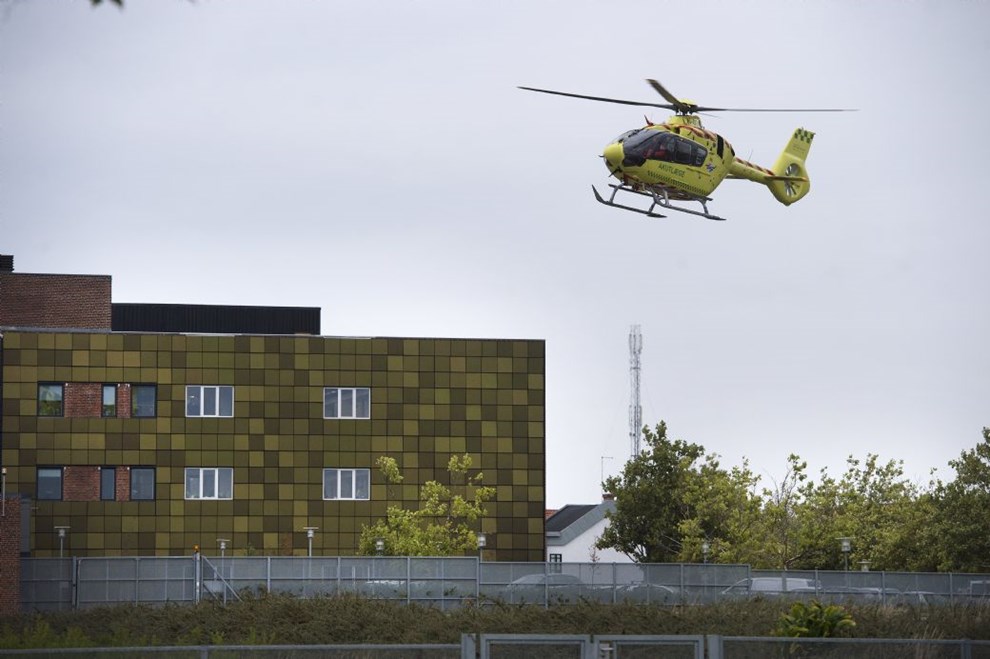 Bornholm i top-5: Akuthelikoptere flyver oftest til yderomr�der