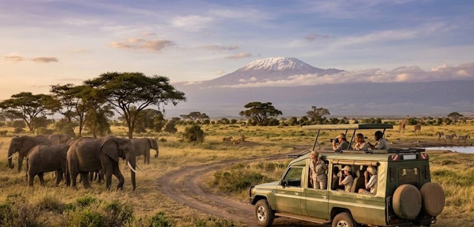 Oplev �stafrikas magi: Safari i Kenya og Tanzania