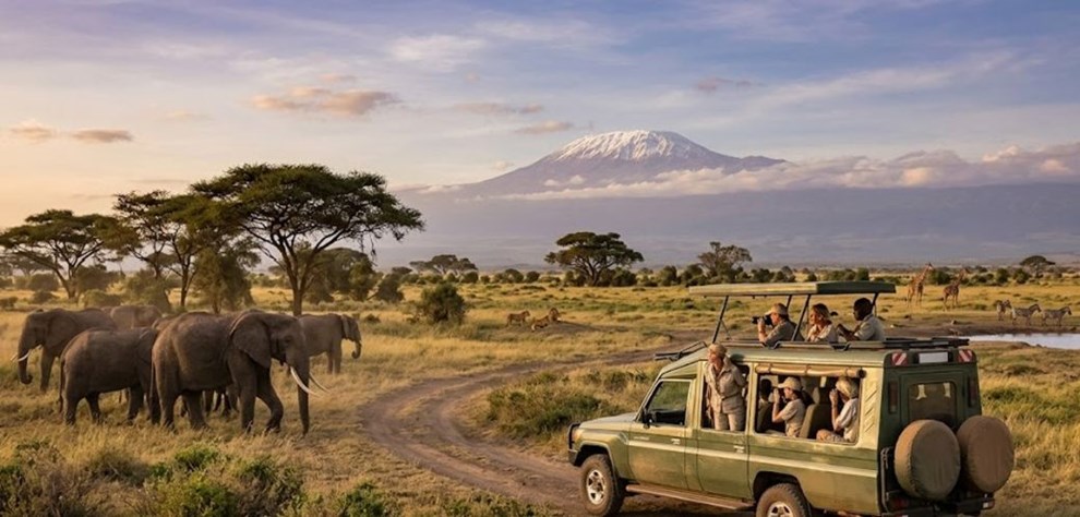 Oplev �stafrikas magi: Safari i Kenya og Tanzania
