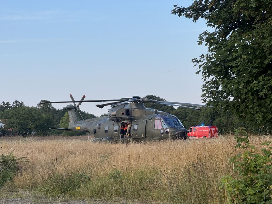 Tre fl�jet p� Rigshospitalet efter f�rdselsulykke
