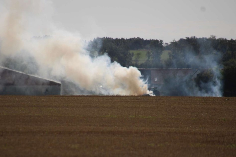 Brandv�snet rykkede ud til anmeldt brand 