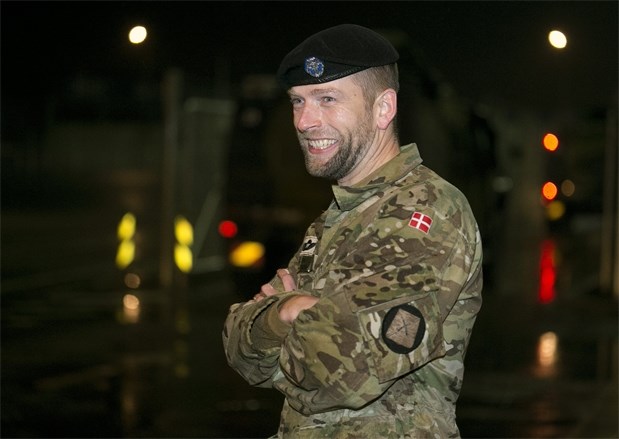 Hjem fra mnedlang velse i Litauen