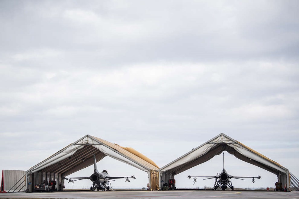 Forsvaret har ndret sit F-16-beredskab