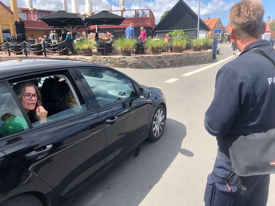 'Den frste venlige p-vagt, jeg har mdt'